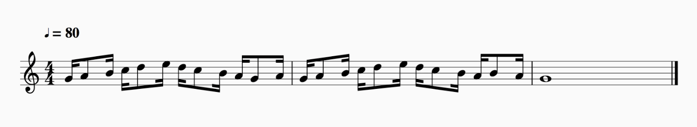 Music rhythm example 7