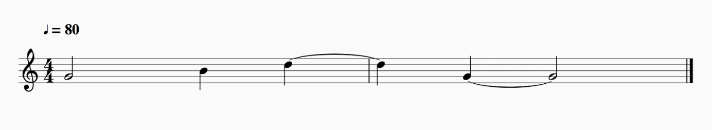 Music rhythm example 8