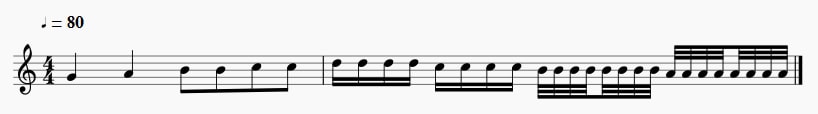 for that second notes