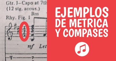 ¿Qué es Métrica Musical? +11 Ejemplos Sobre Compases [4/4, 3/4, 6/8...]